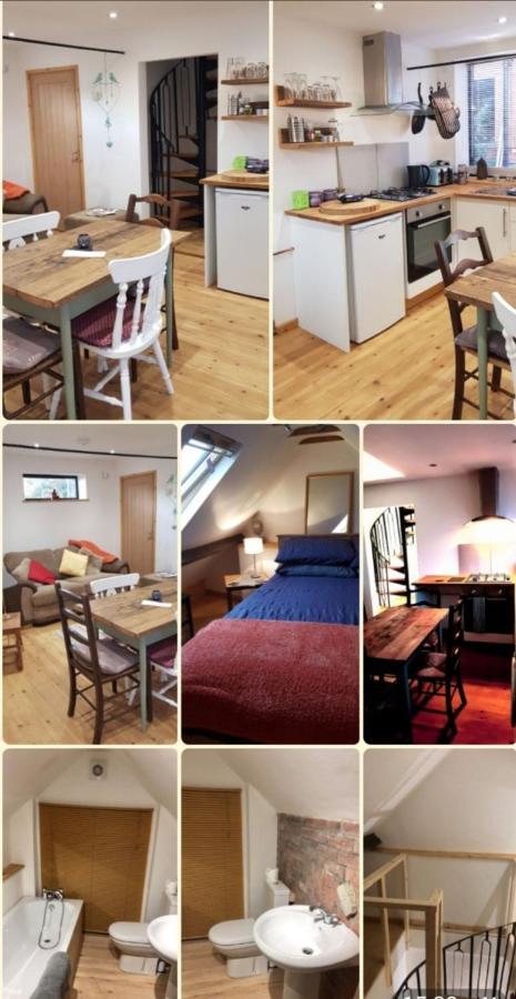 The Hayloft Villa Glastonbury Bagian luar foto